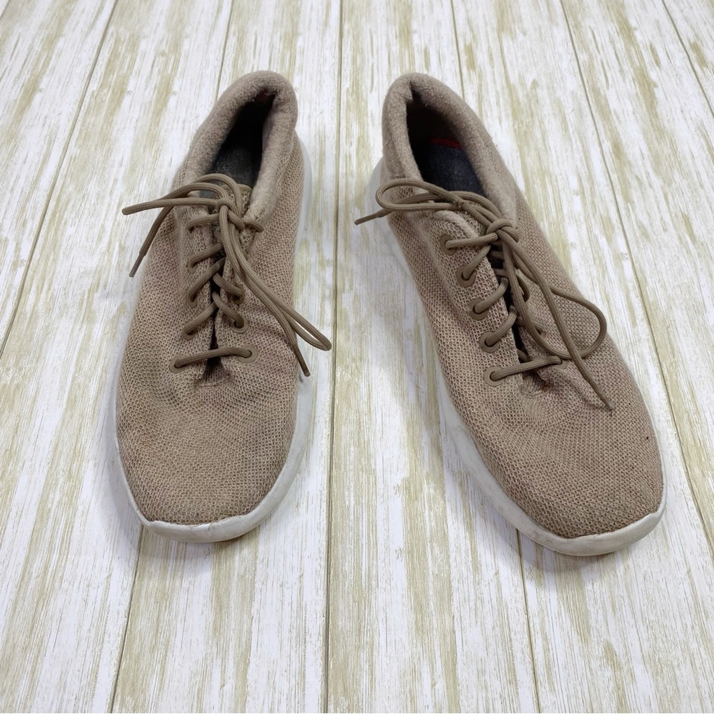 Giesswein Beige Merino Wool Knit Runners